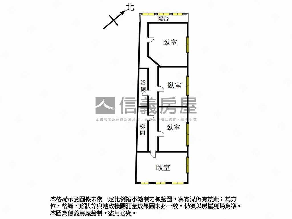 膝蓋救星公寓三樓房屋室內格局與周邊環境