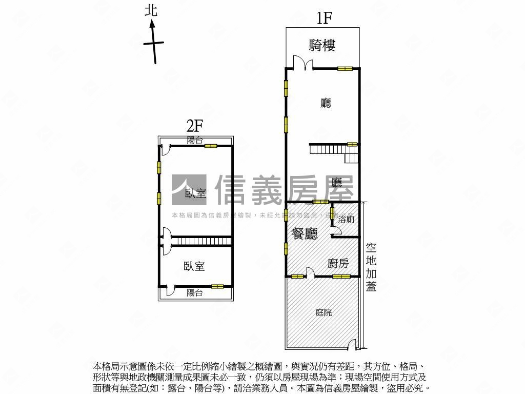 永樂舒適２層透天房屋室內格局與周邊環境