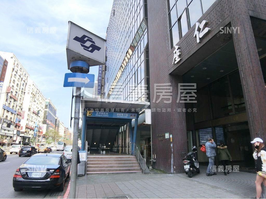 忠孝禮仁通商高樓辦公房屋室內格局與周邊環境