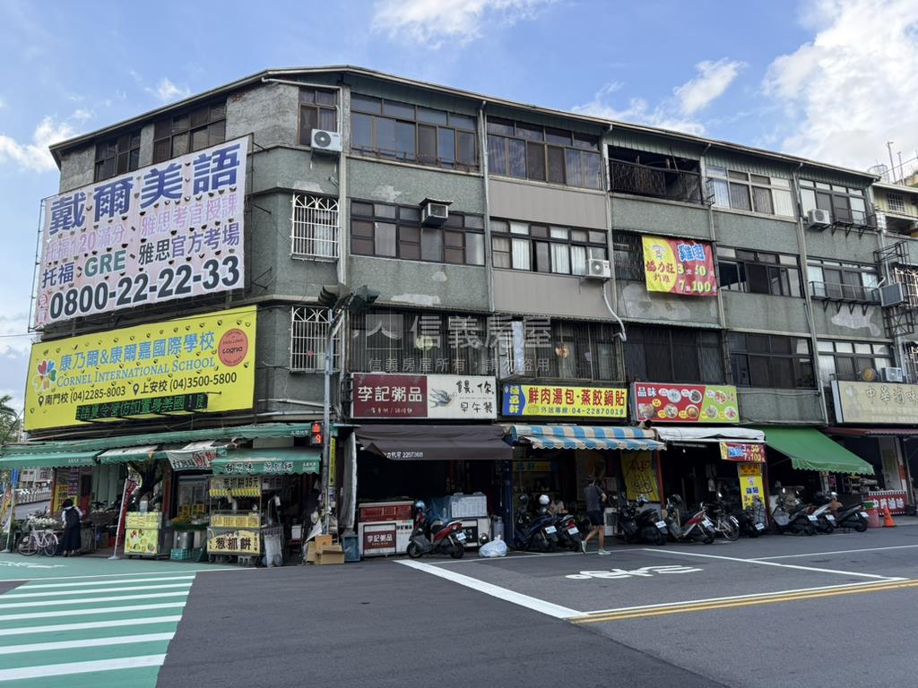 中興大學旁南門路透天店面房屋室內格局與周邊環境