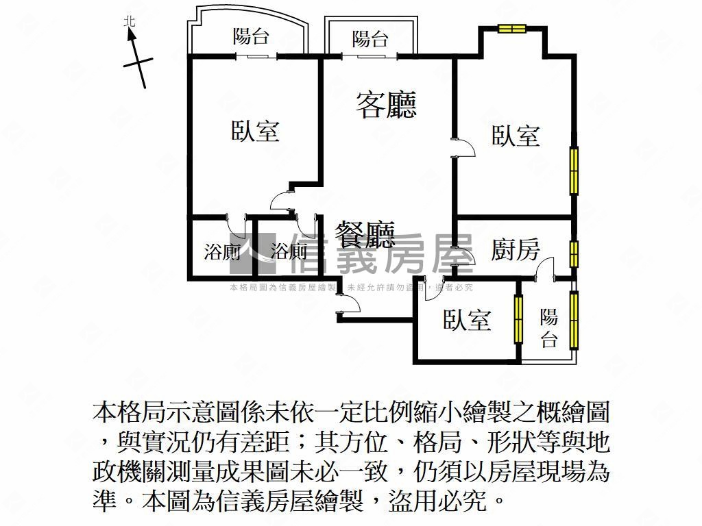 中悅班芙景觀三房車位房屋室內格局與周邊環境