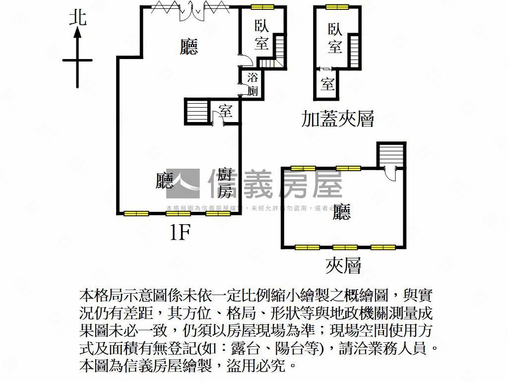 仁愛路挑高臨路店面房屋室內格局與周邊環境