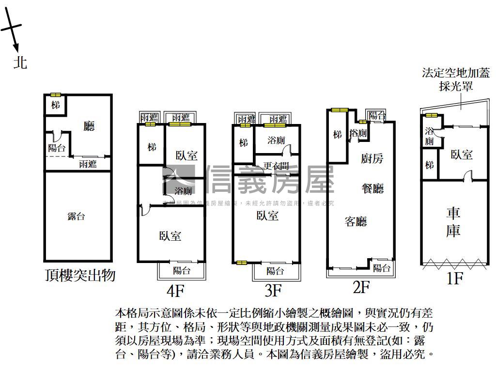 專任青玉璽優質車庫透天房屋室內格局與周邊環境