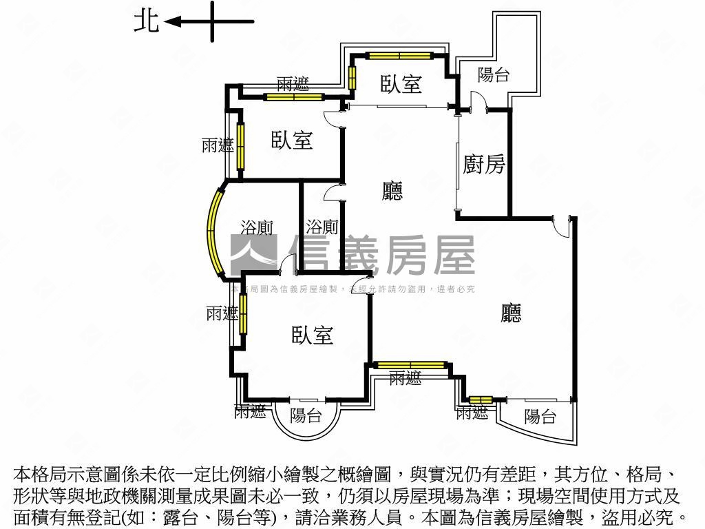 天母極品．駅邸房屋室內格局與周邊環境