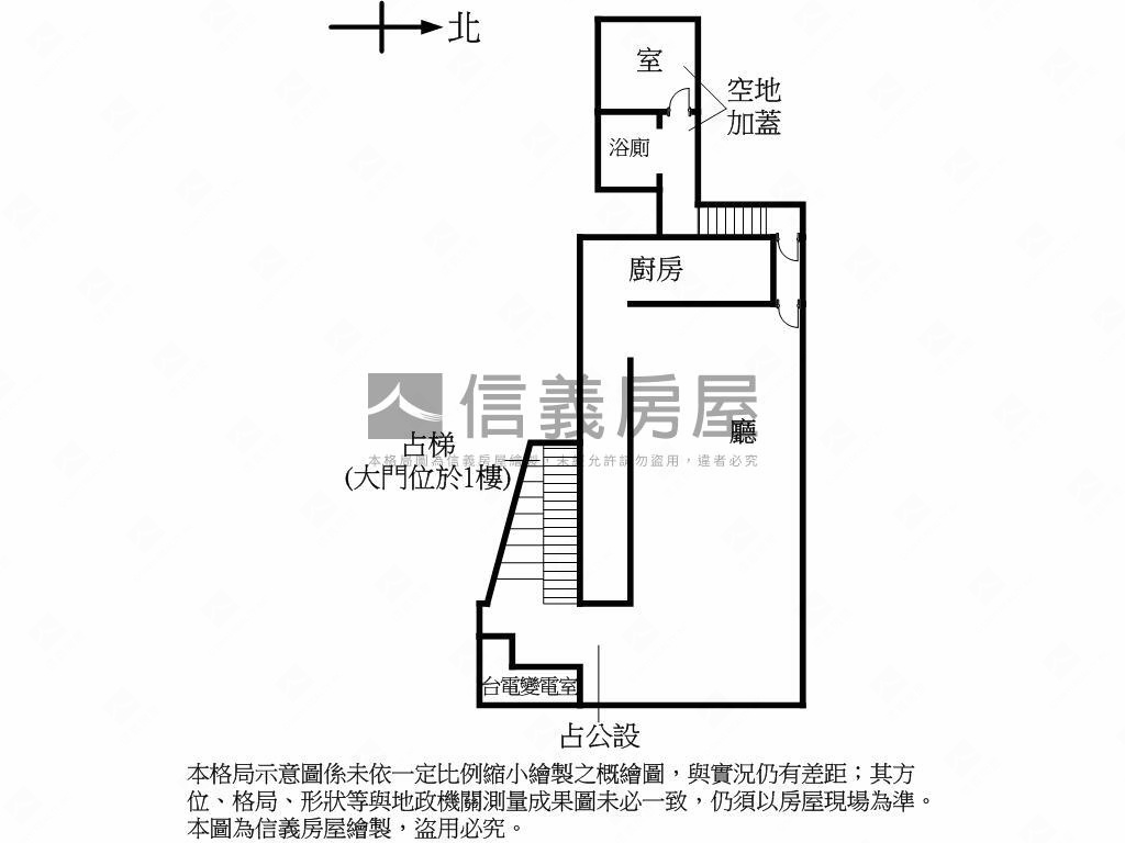 新生南路黑土地下室房屋室內格局與周邊環境