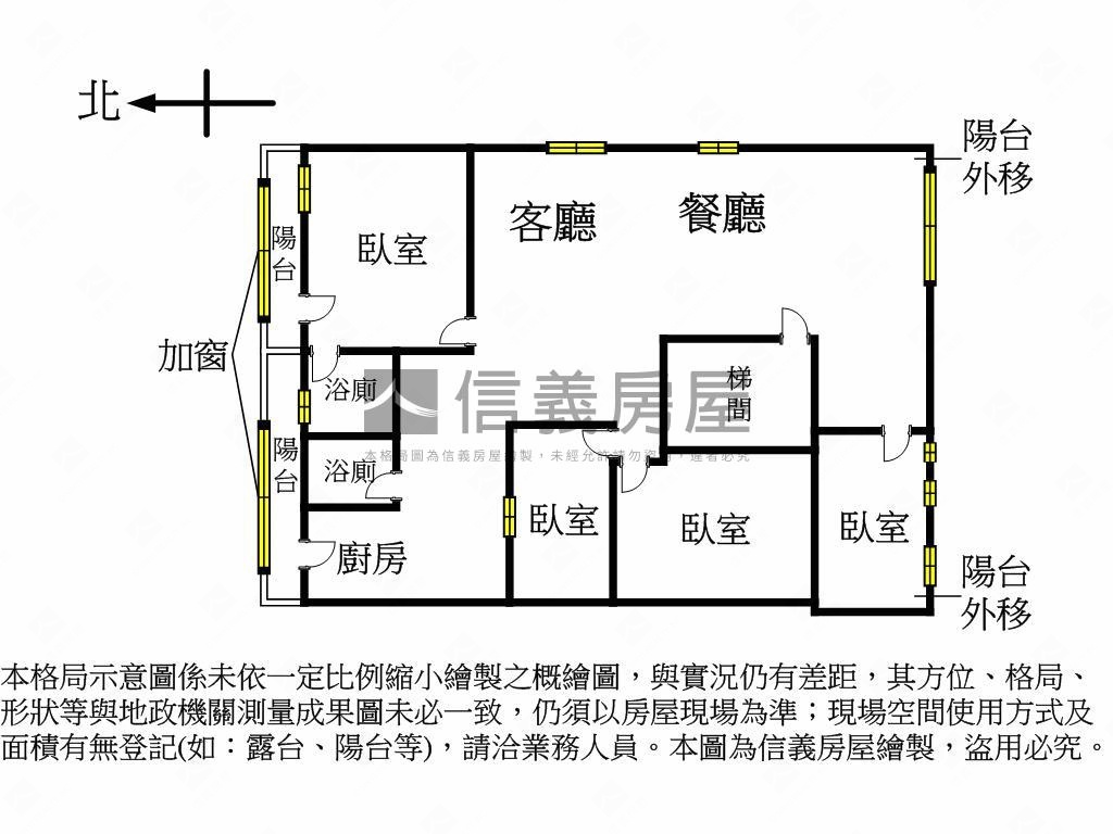 金山大四房房屋室內格局與周邊環境