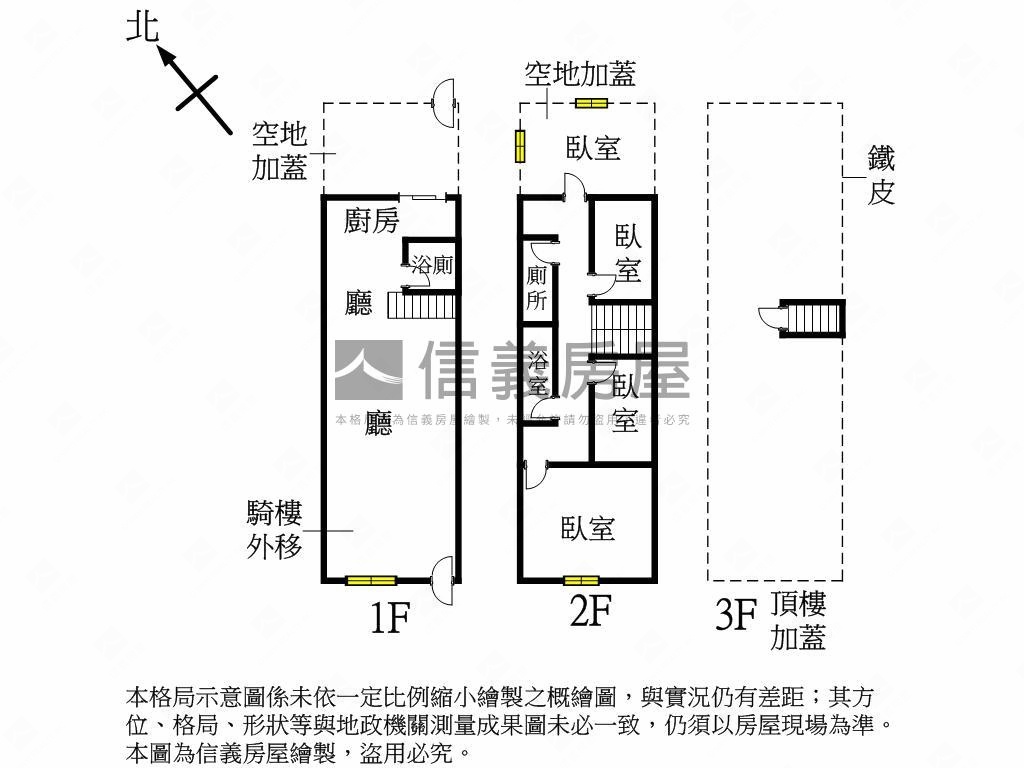 厚北路精緻美透天房屋室內格局與周邊環境