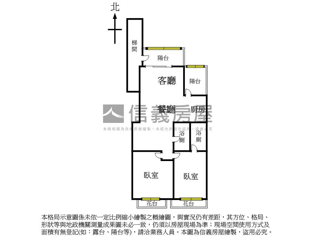 綠線捷運低總價雙車位房屋室內格局與周邊環境