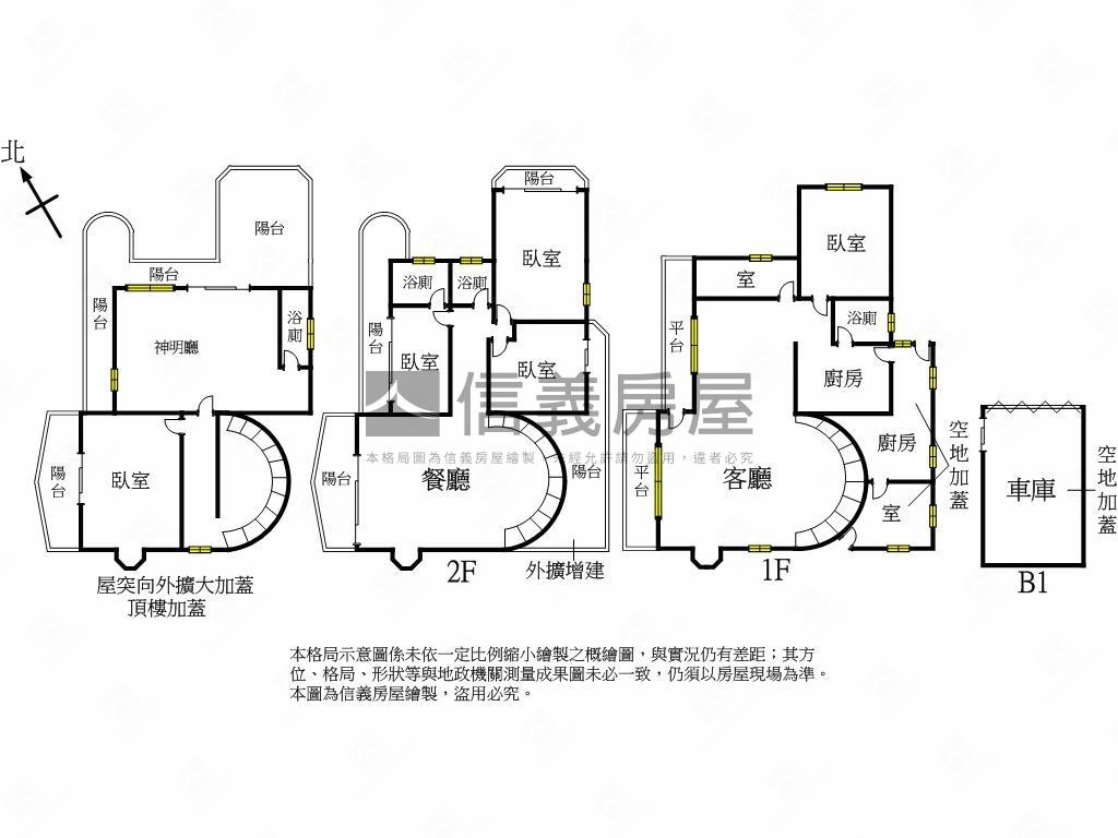 國華山莊獨棟豪邸房屋室內格局與周邊環境