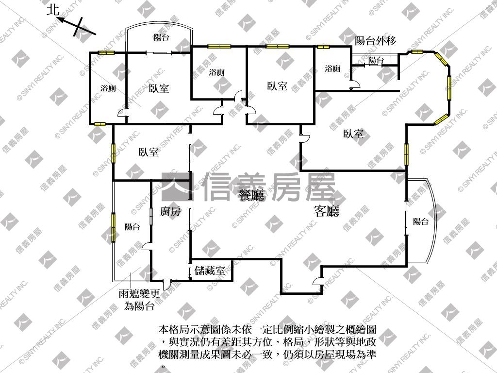 英橋帝景四房雙車位房屋室內格局與周邊環境