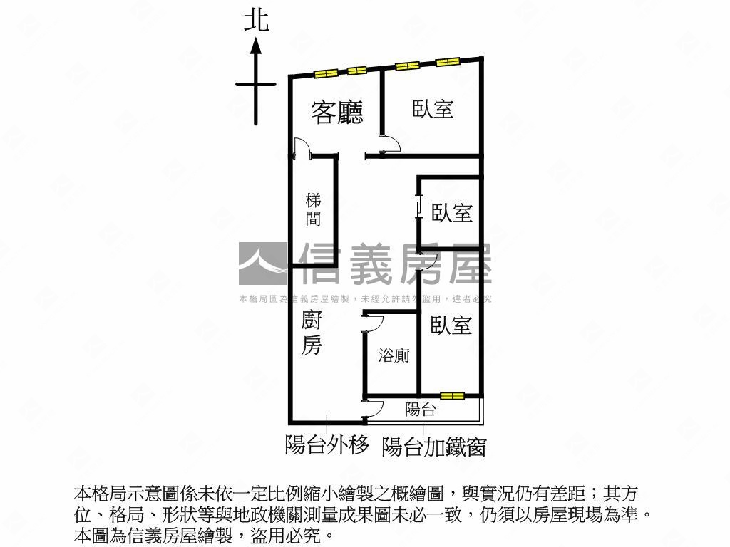 警專對面安全公寓二樓房屋室內格局與周邊環境