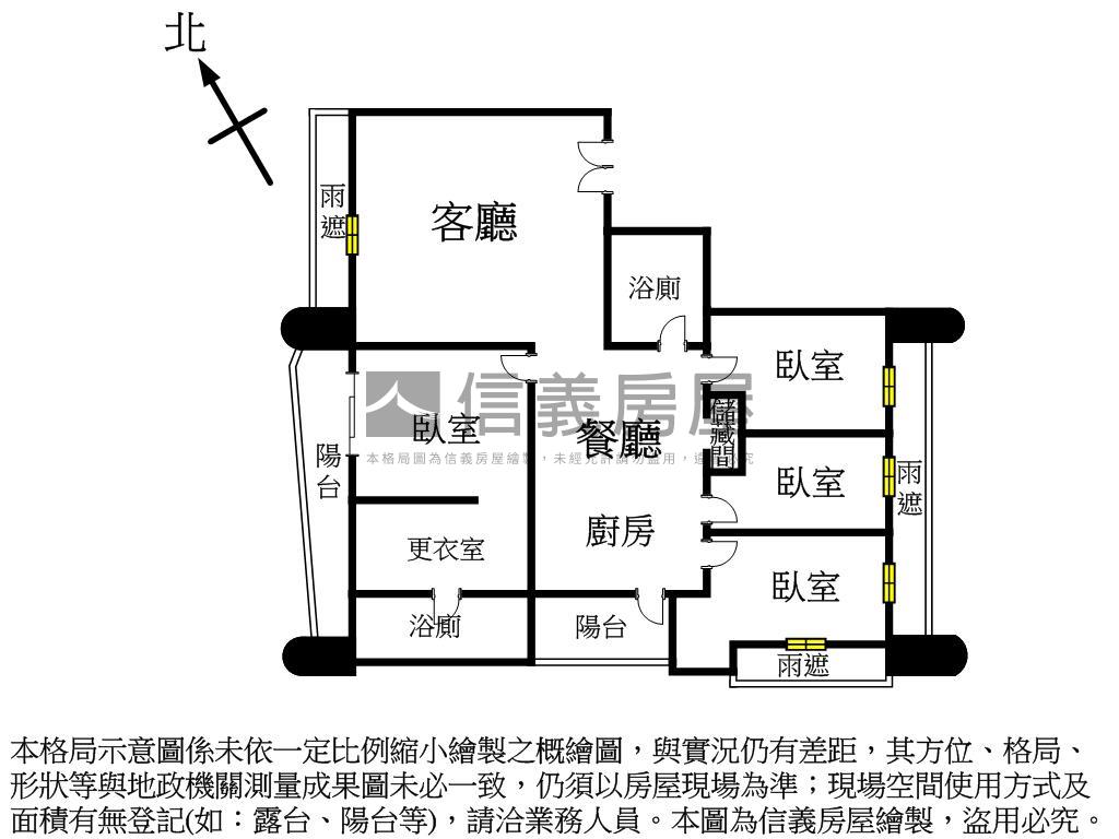 ＮＥＷ碧波白美妝４房房屋室內格局與周邊環境