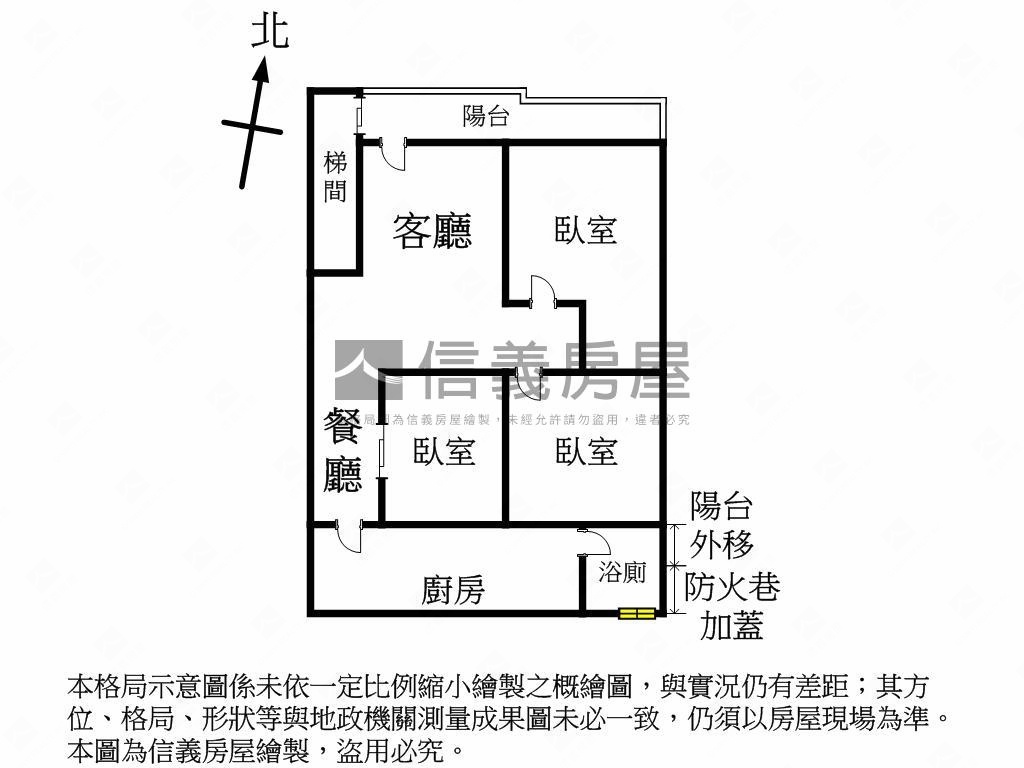 正義北路大空間房屋室內格局與周邊環境