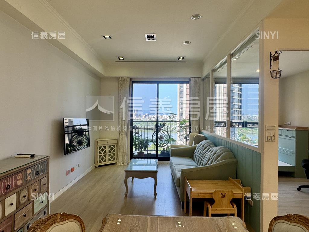 左岸鄉村風２房平面車位房屋室內格局與周邊環境