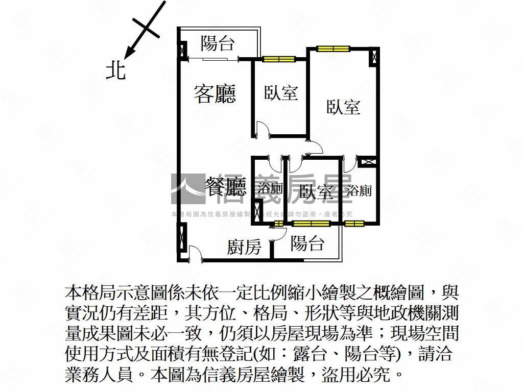 專委聚吉第大３房平車房屋室內格局與周邊環境