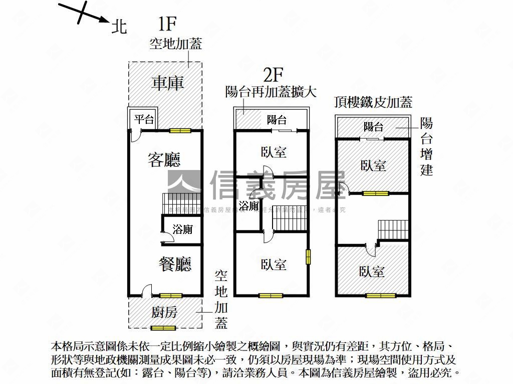 水湳角間活路透天房屋室內格局與周邊環境