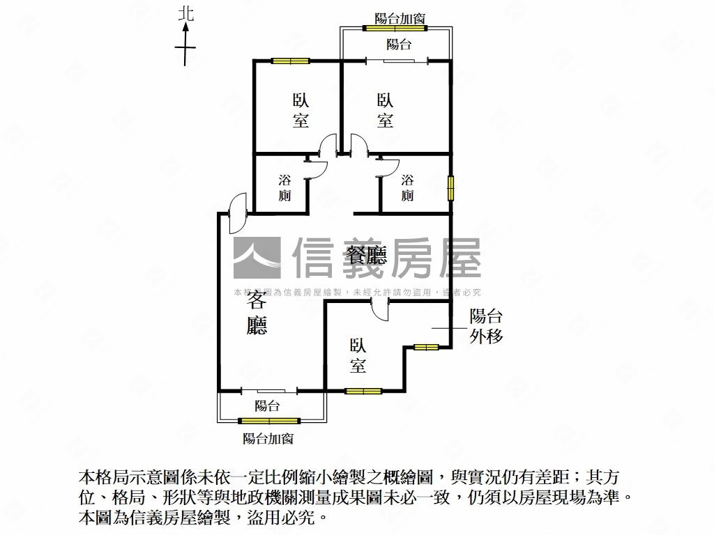 安中小資三房健身寓房屋室內格局與周邊環境