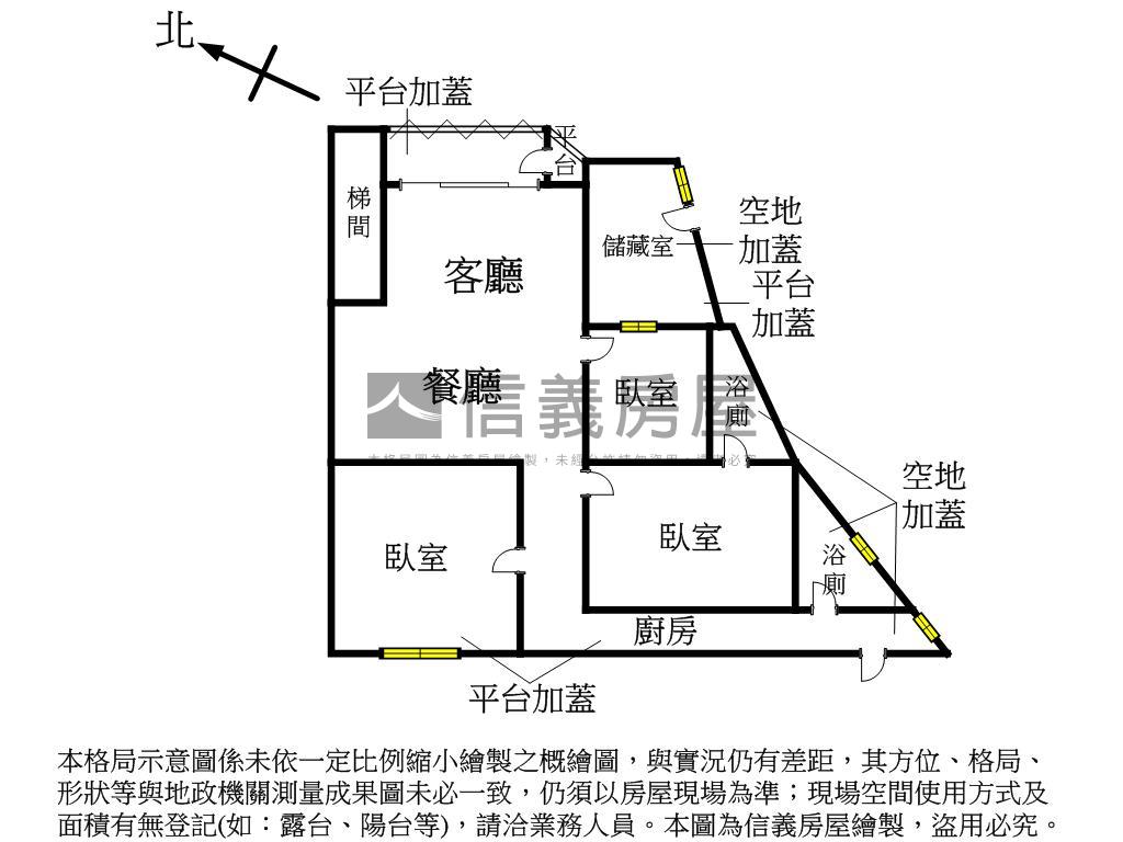 專任永安街公寓壹樓房屋室內格局與周邊環境