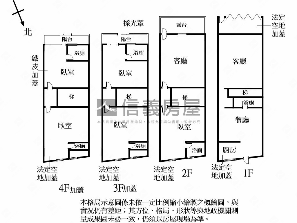 近民富國小透天房屋室內格局與周邊環境