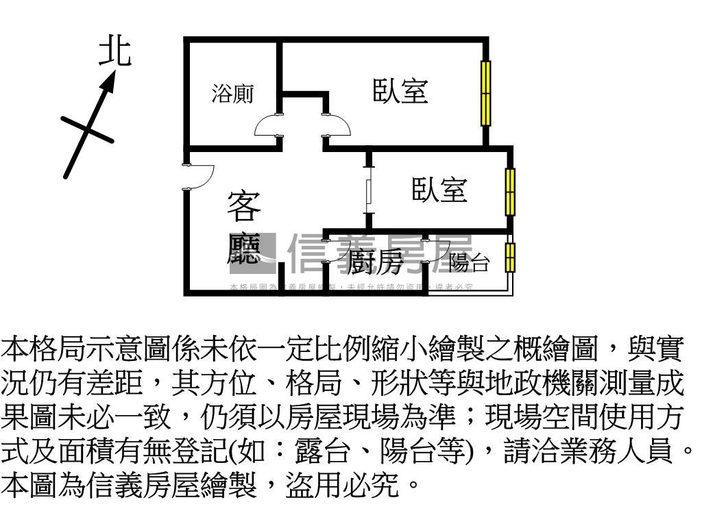 學校旁☆新帝標★兩房車位房屋室內格局與周邊環境