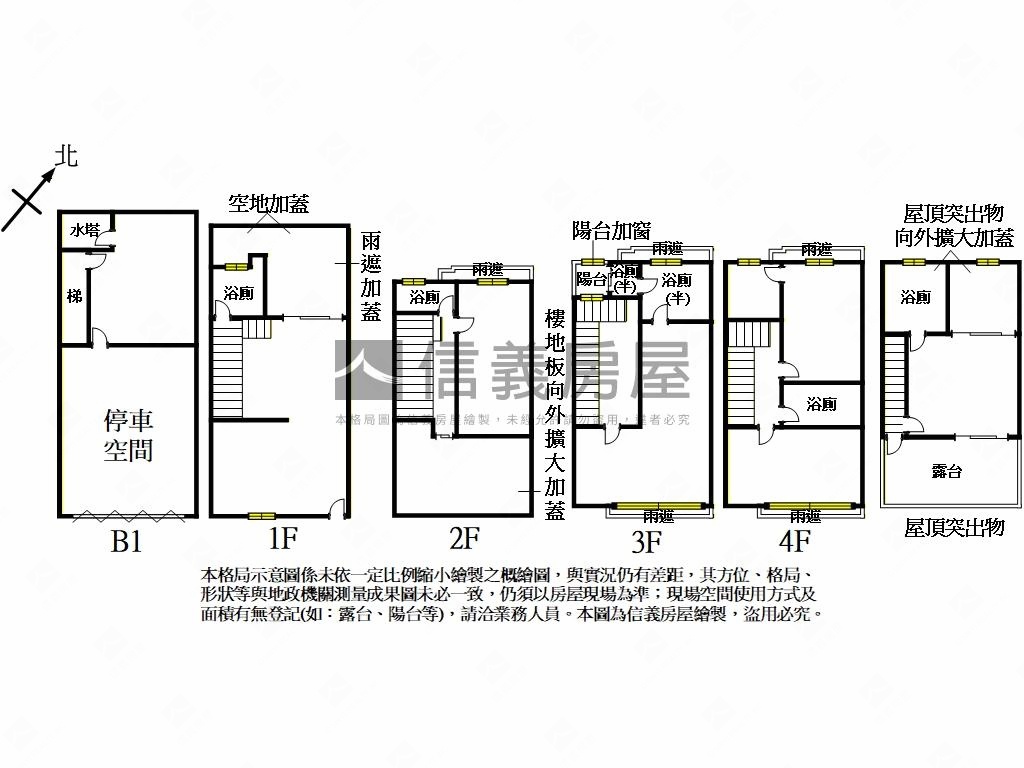 喜喜園房屋室內格局與周邊環境
