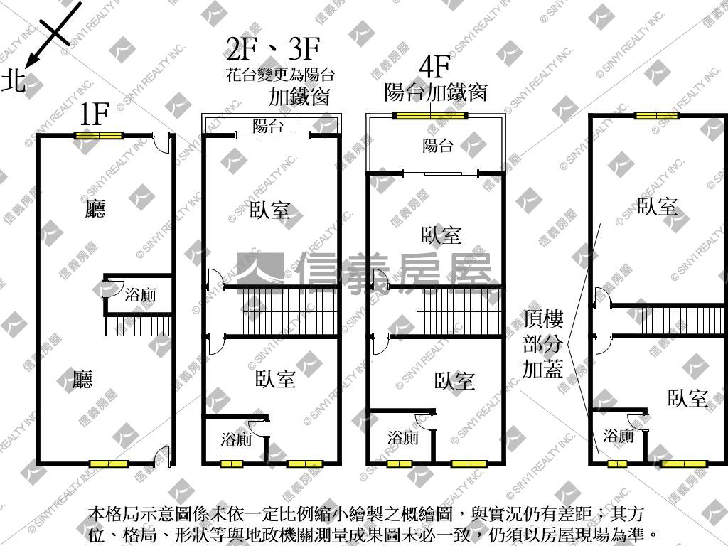 ❤民權活巷透天風情美屋❤房屋室內格局與周邊環境