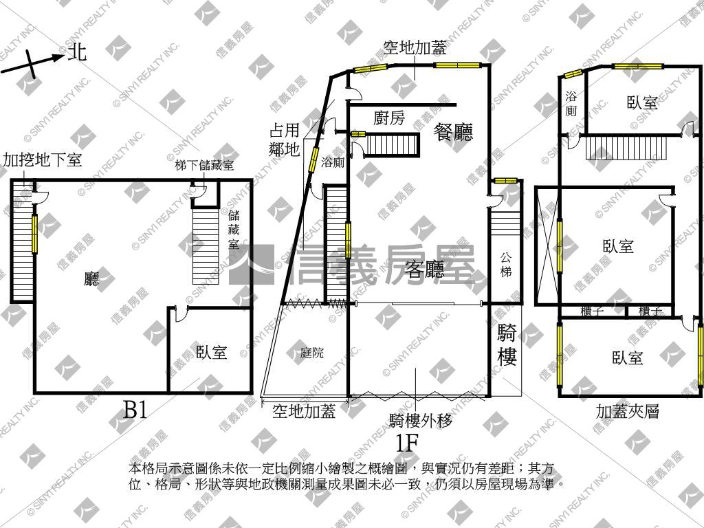 北區大面寬大空間店住房屋室內格局與周邊環境