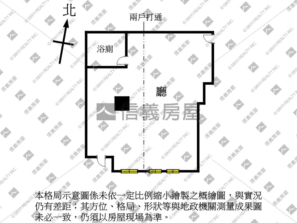 亞灣採光佳低總價商辦房屋室內格局與周邊環境