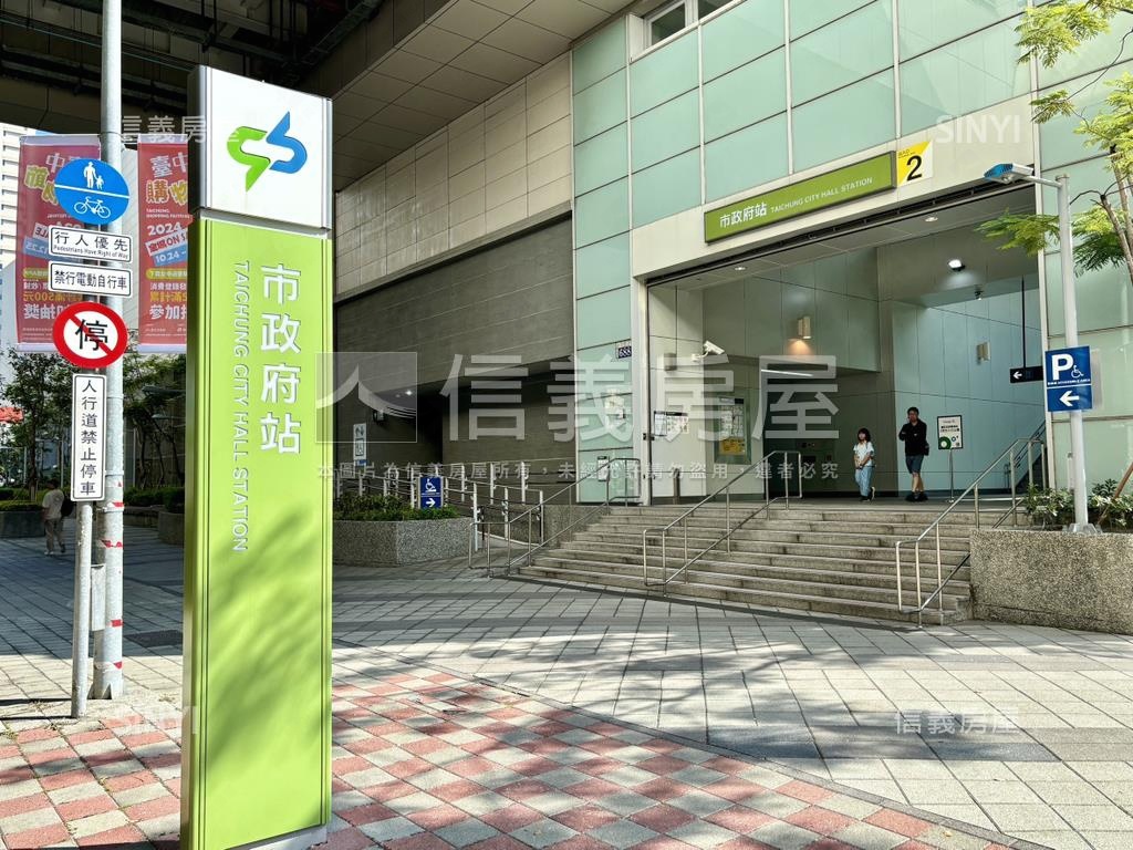 理仁奕舍中高樓層房屋室內格局與周邊環境