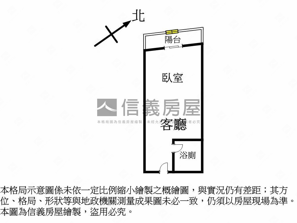 首購－假日光景明亮大一房房屋室內格局與周邊環境