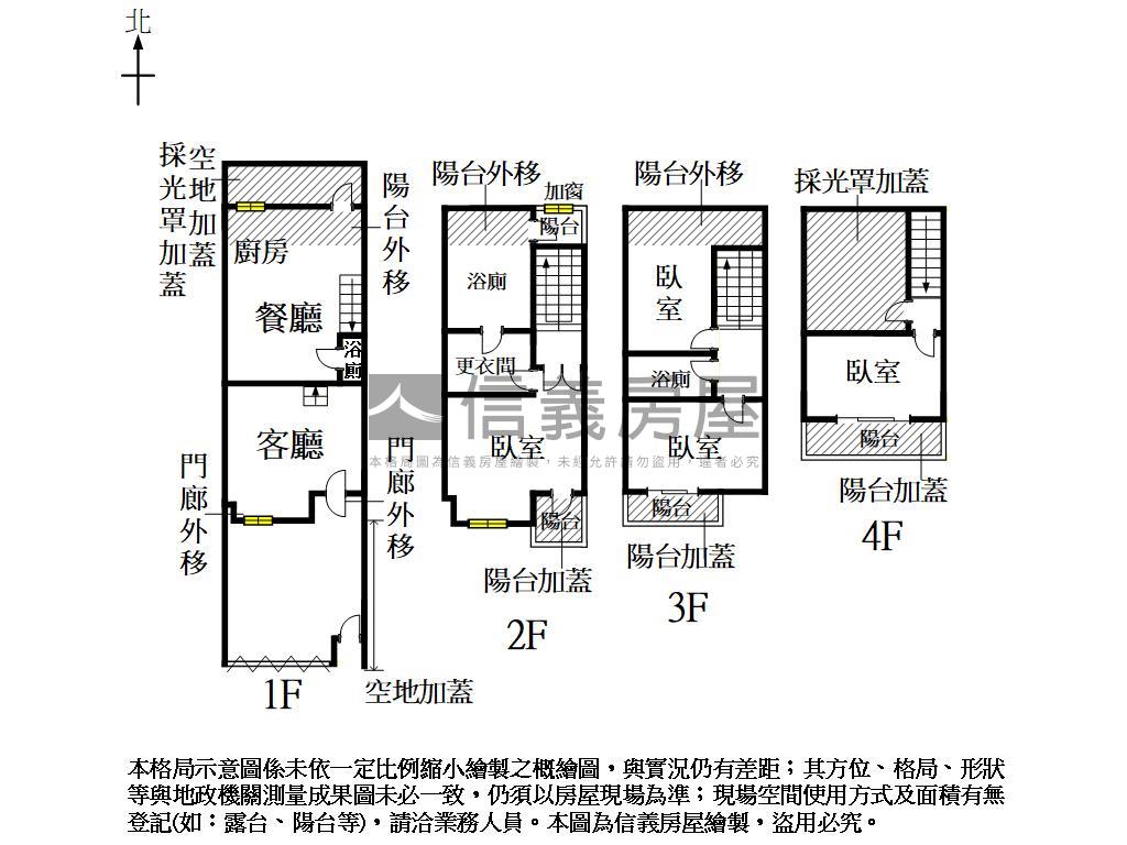 虎尾寮朝南臨路透天房屋室內格局與周邊環境