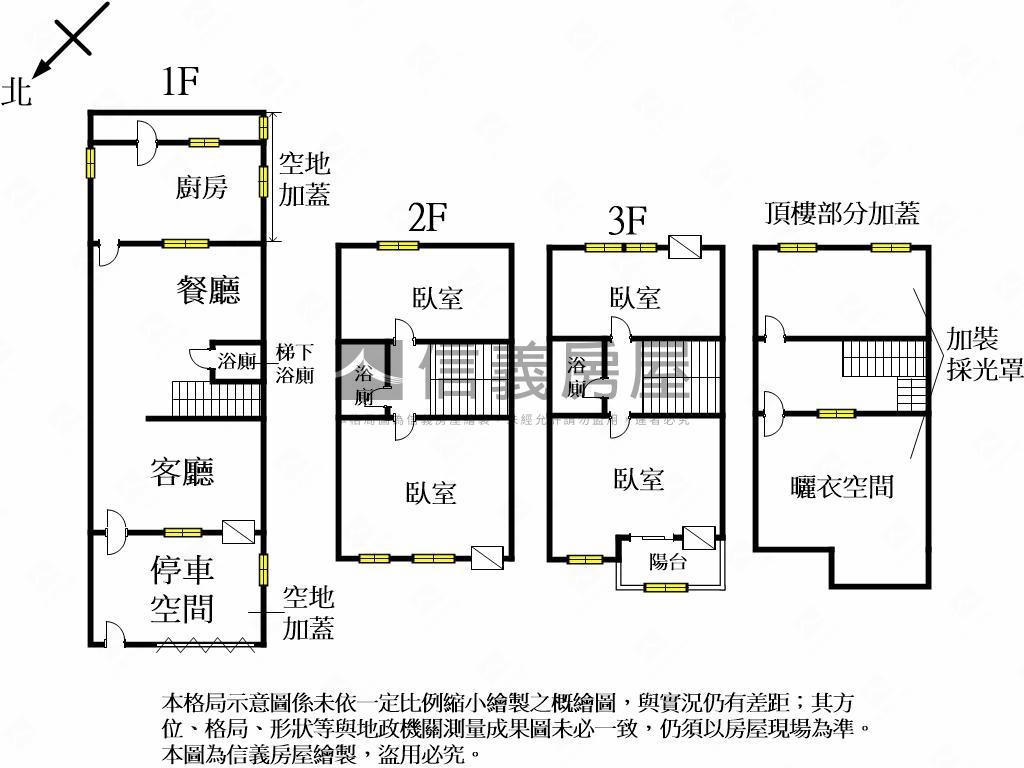 水湳逢甲中國醫稀有夯透天房屋室內格局與周邊環境
