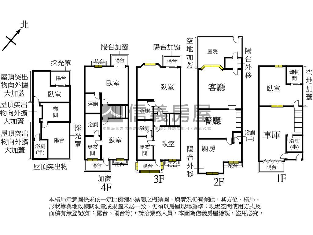 大華山莊精選別墅房屋室內格局與周邊環境
