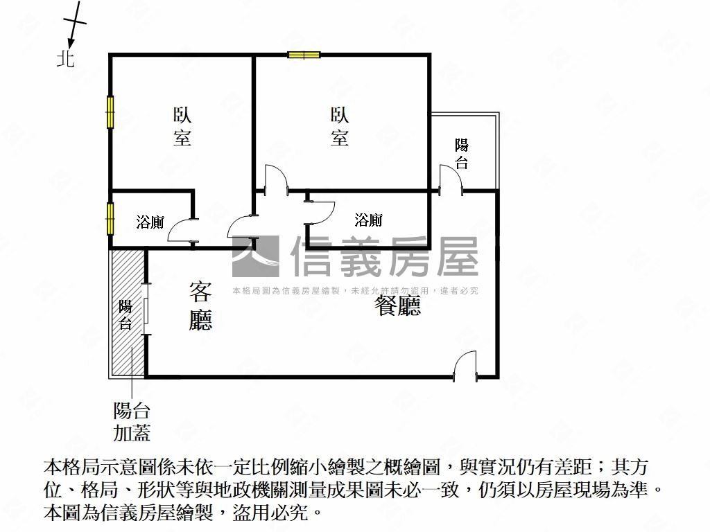 良勳兩房兩衛平車房屋室內格局與周邊環境
