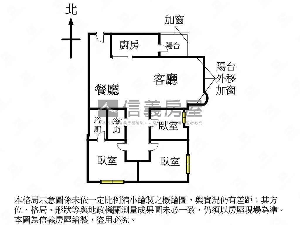美堤花園經典３房房屋室內格局與周邊環境