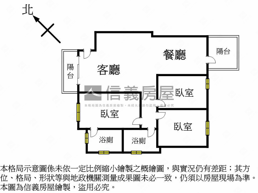 晴田居｜全新三房平車３樓房屋室內格局與周邊環境