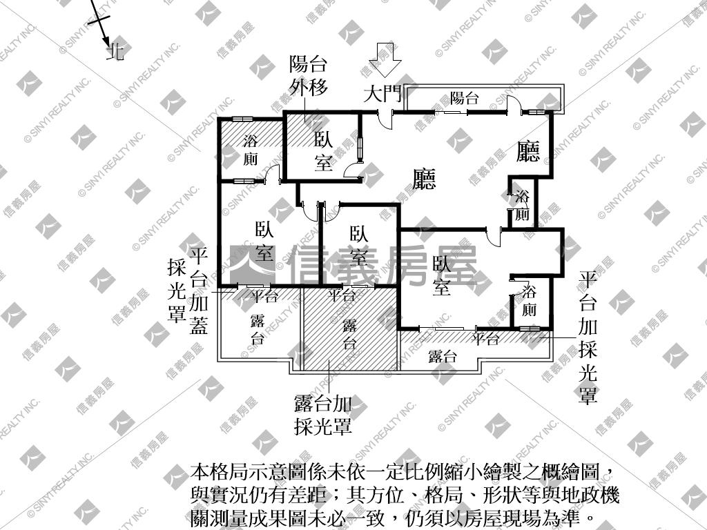 運河景觀設計大坪美宅房屋室內格局與周邊環境