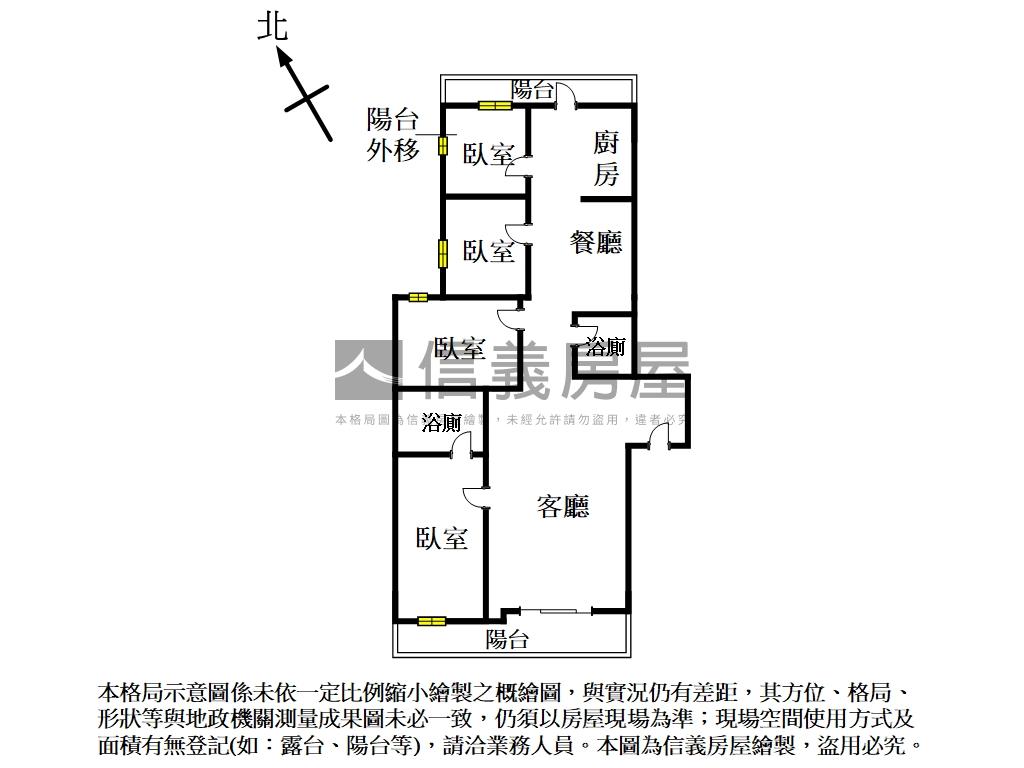 專任敦化福邸四房近公園房屋室內格局與周邊環境