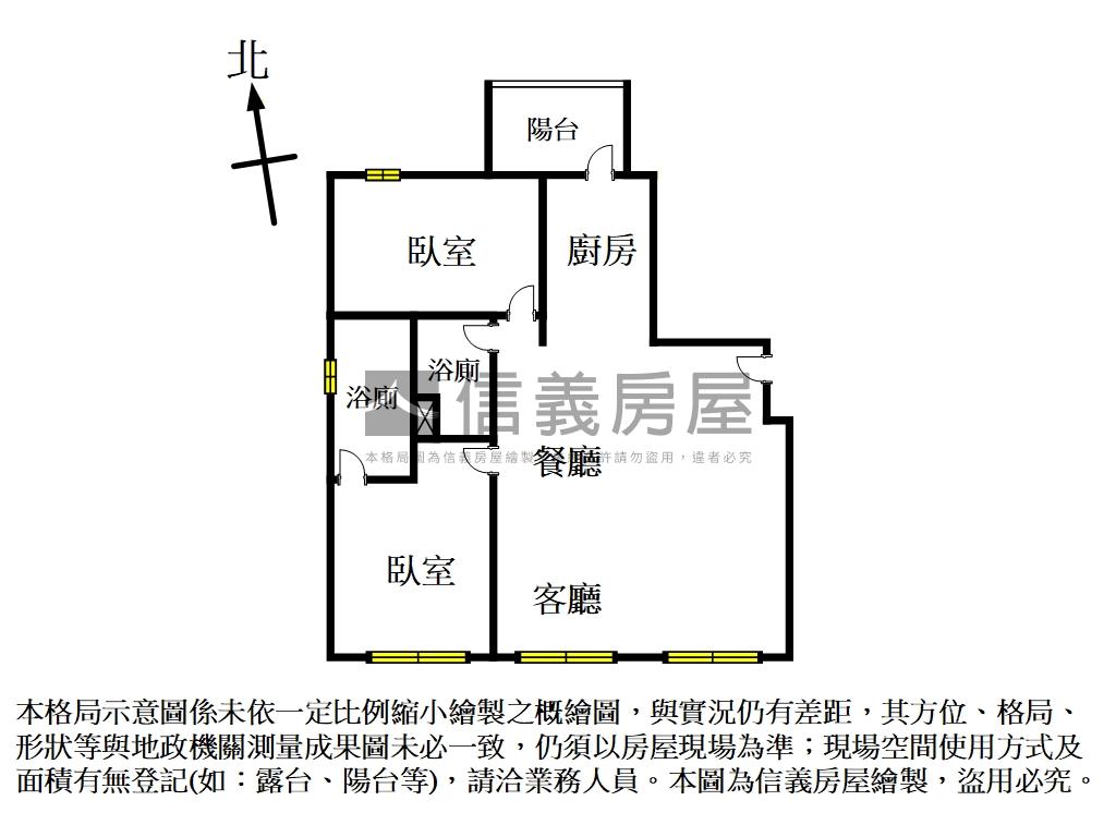 天母磺溪｜璞園袖里春２房房屋室內格局與周邊環境