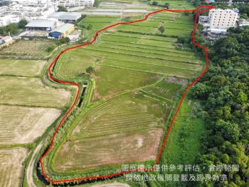 近雙福路。雙連段農地２