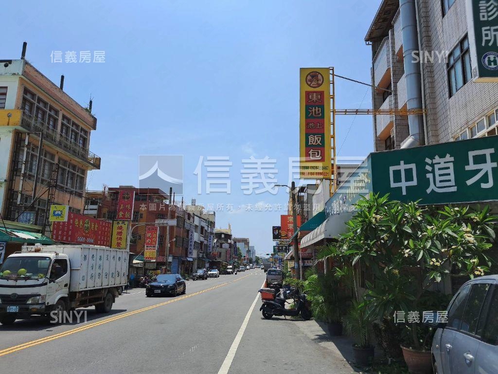 溪州中山路顯眼角店房屋室內格局與周邊環境