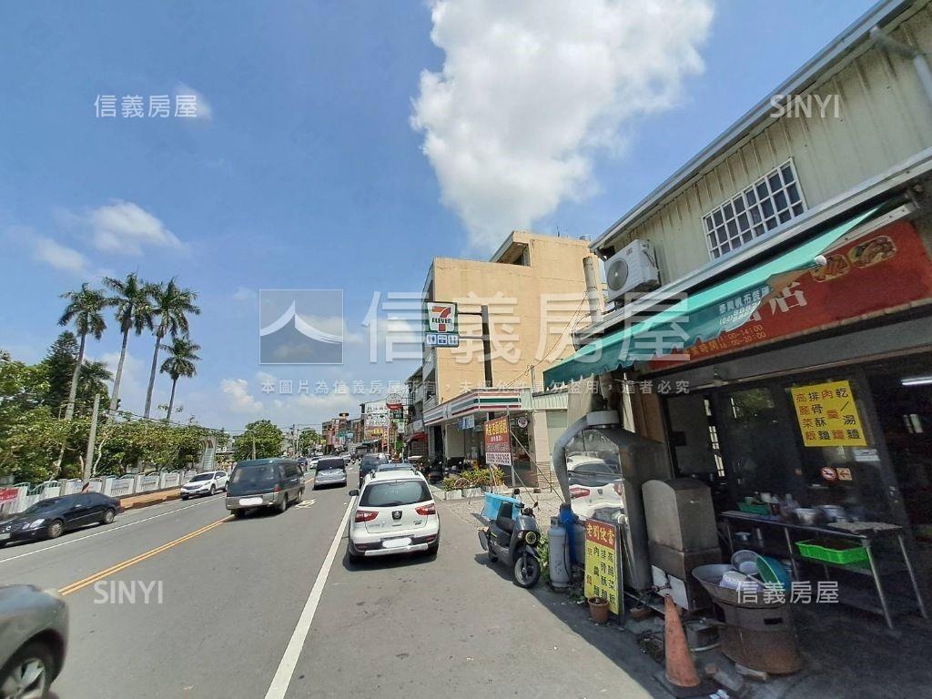 溪州中山路顯眼角店房屋室內格局與周邊環境