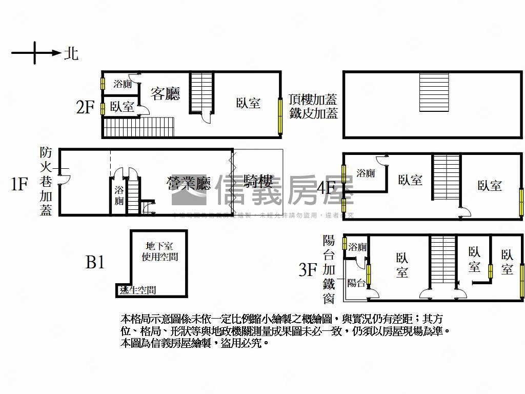 正松竹路臨路透店２房屋室內格局與周邊環境