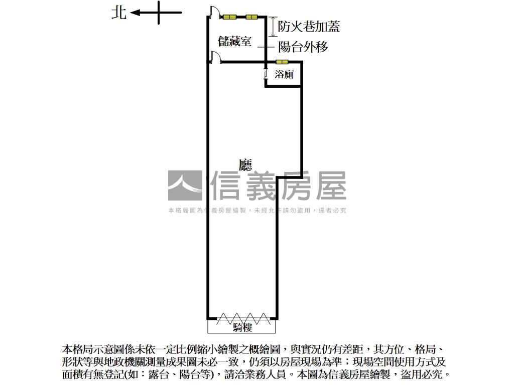 延平北路黃金店面房屋室內格局與周邊環境