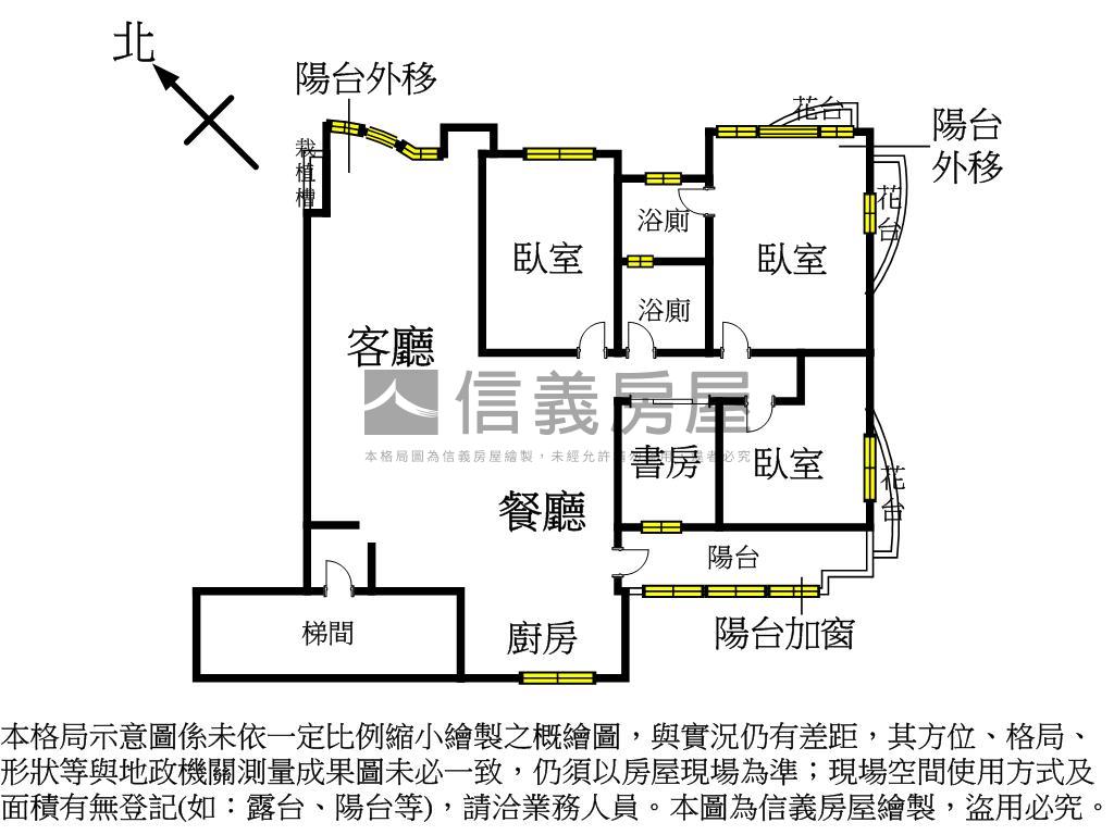 典藏大直永安四房帶車位房屋室內格局與周邊環境