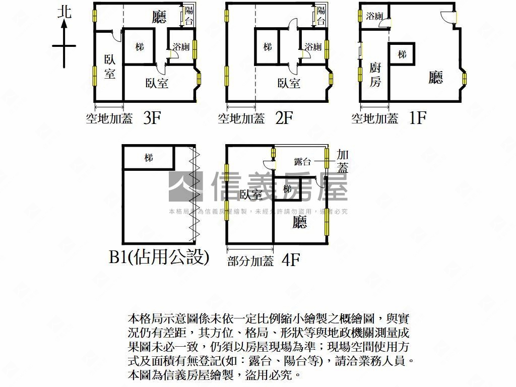 藝文稀有大空間透天房屋室內格局與周邊環境