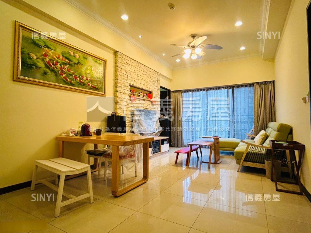 文青幽靜質感三房車位房屋室內格局與周邊環境