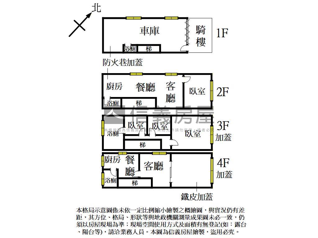 中壢·中原陸橋·邊間透天房屋室內格局與周邊環境