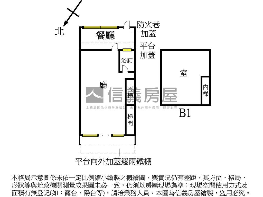 新接大面寬方正金店面房屋室內格局與周邊環境