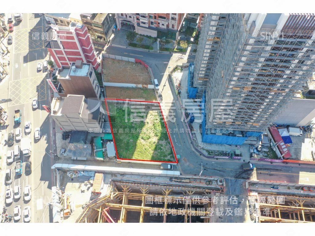 中路大地坪大面寬土地房屋室內格局與周邊環境